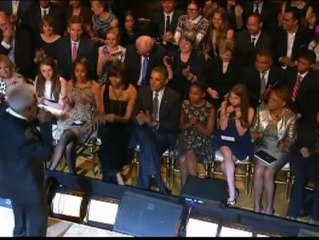 Los Obama, arrastrados por el &#039;soul&#039;