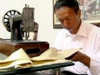 El colombiano que borda para el Papa