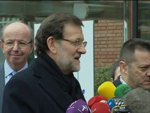 Rajoy sobre el Rey: Está bien, lo he visto muy animado