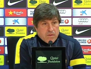 Roura manda un mensaje a Undiano Mallenco