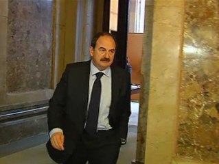 El diputado de Ciu Xavier Crespo guarda silencio