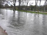 Las lluvias provocan desbordamientos de varios ríos en la Península