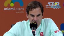 ATP - Miami Open 2019 - Roger Federer a répondu aux critiques de Stefanos Tsitsipas sur 