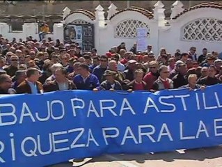 Los trabajadores de astilleros piden más trabajo