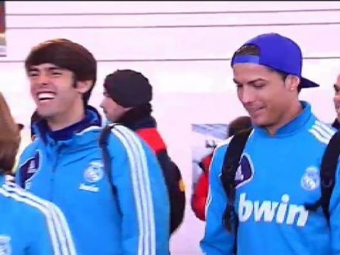 El Real Madrid ya está en Barcelona