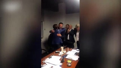 İmamoğlu'nun sevinç görüntüleri ortaya çıktı