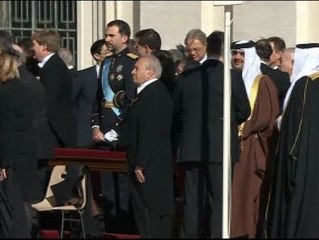 Saludo del Papa a la delegación española