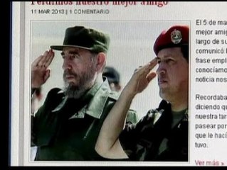 Castro a Chávez: "Hasta la victoria siempre, inolvidable amigo"