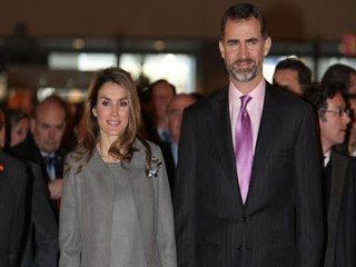 Los Príncipes inauguran la feria ARCO