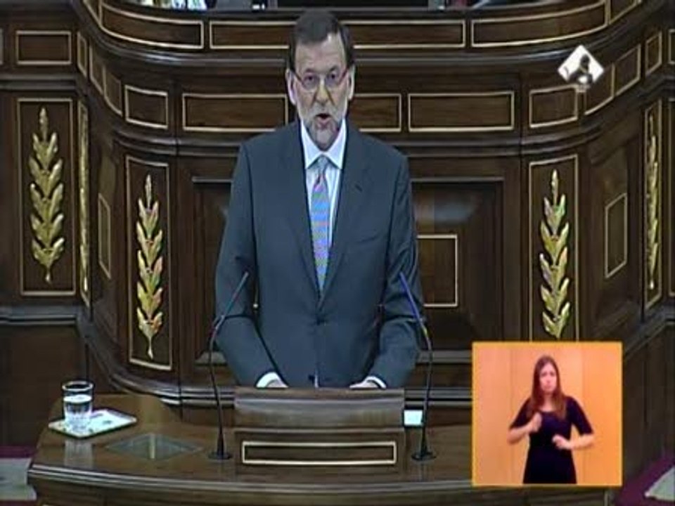 Rajoy: "Ni brotes verdes ni nubes pasajeras"