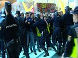 La huelga de Iberia comienza con disturbios en Barajas