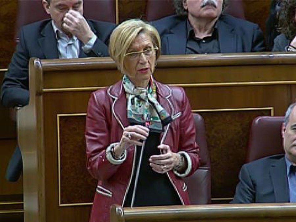 Rosa Díez reclama a Rajoy medidas contra la corrupción