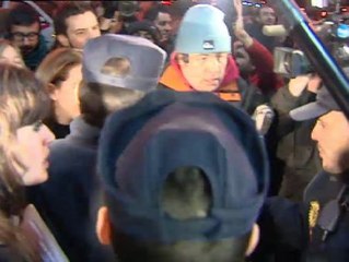 Ada Colau, recibida al grito de "Sí se puede"