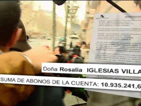 La mujer de Luis Bárcenas llegó a tener casi 11 millones de euros en una cuenta