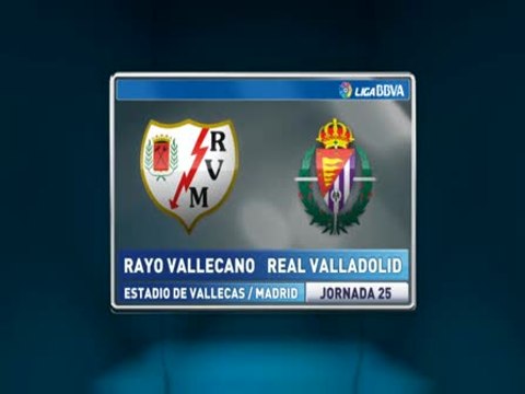 RAYO VALLECANO 1 - VALLADOLID 2