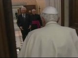 El Papa se reúne con Monti en una audiencia privada de despedida
