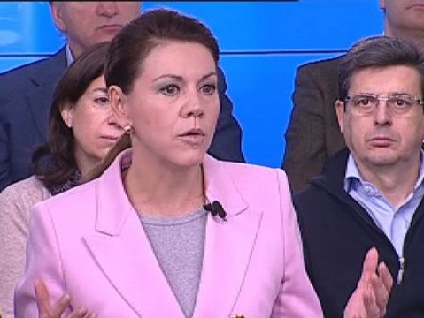 Cospedal dice que el PP luchará contra quienes tienen