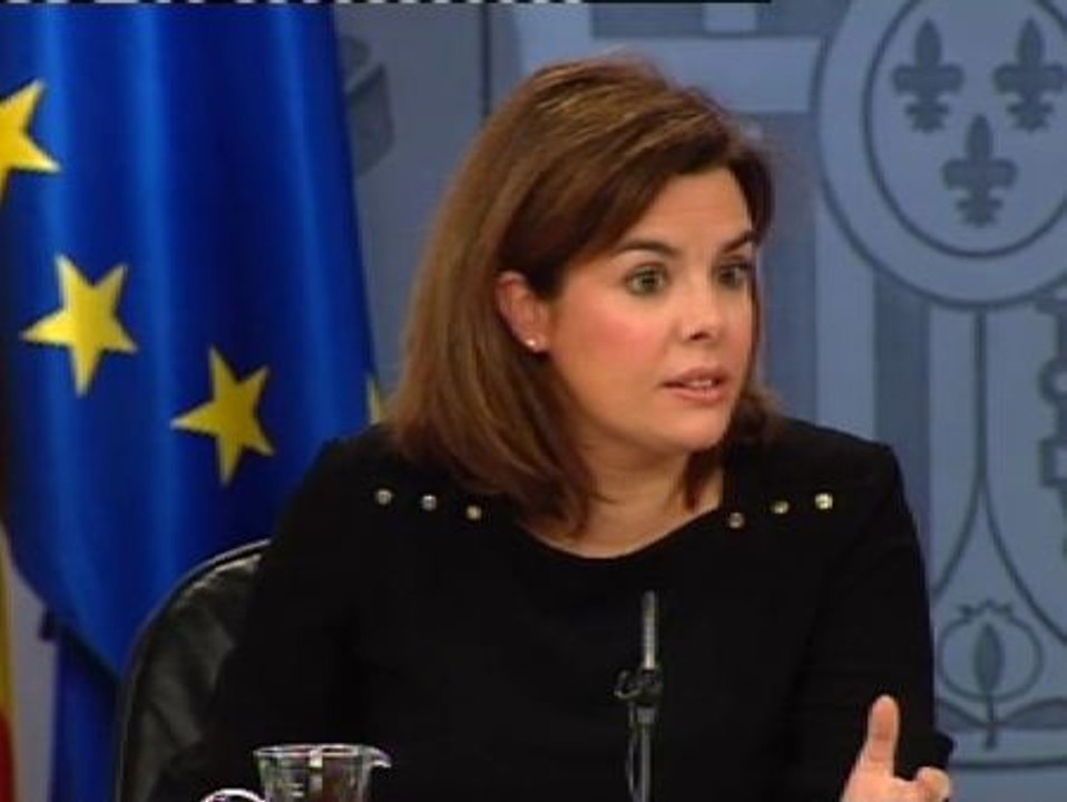 Sáenz de Santamaría pide contundencia para esclarecer la trama de espionaje en Cataluña
