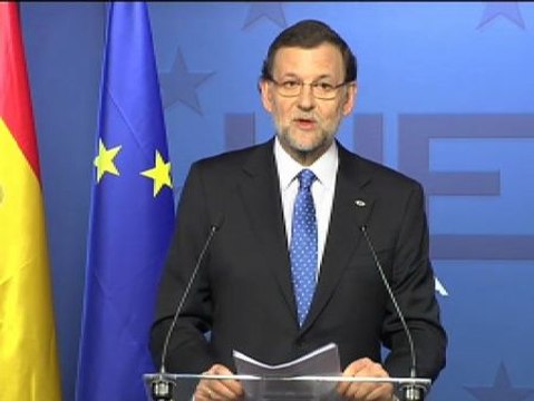 Rajoy tras el Consejo Europeo: No me pregunten demasiado que no he dormido nada