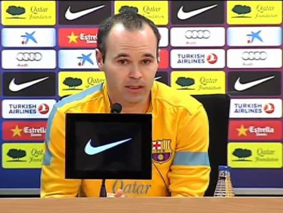 Iniesta : "Jodidos por lo de ayer"