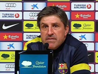 Roura: "El Real Madrid ha estado mucho más efectivo"