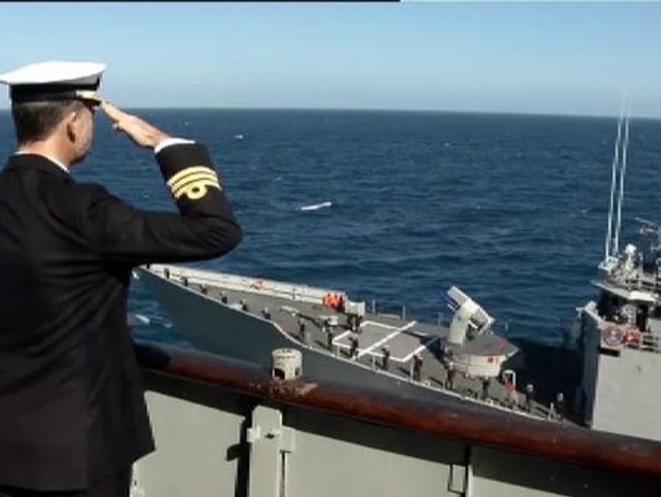 El "Príncipe de Asturias" al desgüace