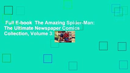 Full E-book  The Amazing Spider-Man: The Ultimate Newspaper Comics Collection, Volume 3: