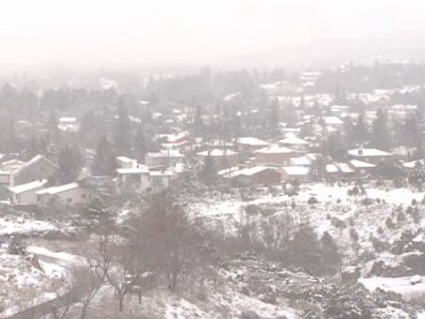 Los pueblos de la sierra madrileña, muy castigados por las nevadas