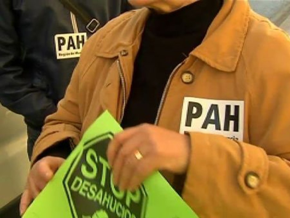 Nuevas protestas de la Plataforma de Afectados por la  Hipoteca