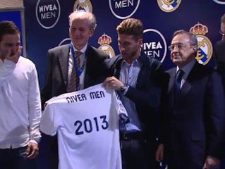 El Real Madrid presenta un acuerdo de patrocinio con Nivea