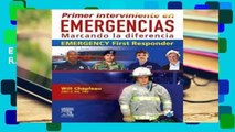 Full version  Primer Interviniente En Emergencias: Marcando La Diferencia  Review