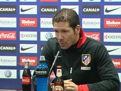 Simeone: Es el partido más complicado de todos los tiempos