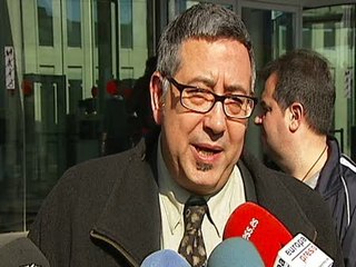 Concentración contra tasas judiciales en Barcelona