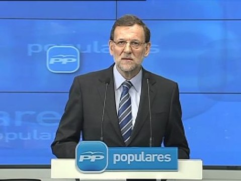 Rajoy: Nunca he recibido ni he repartido dinero negro ni en este partido ni en ninguna parte