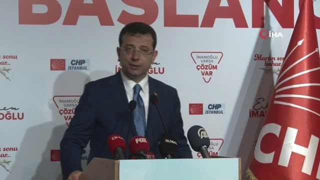 Ekrem İmamoğlu: Artık Bu İşin Matematiksel Süreci Sona Ermiştir