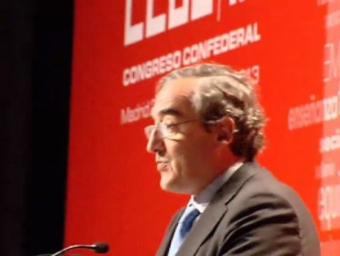 Rosell, abucheado por los sindicalistas