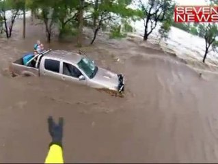 Espectacular rescate de un bebé en Australia
