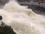 Las últimas lluvias convierten la cascada de