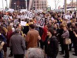 La Justicia española echa el cierre para protestar en todo el país