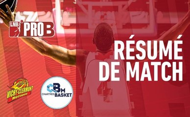 PRO B : Vichy-Clermont vs Chartres (J24)
