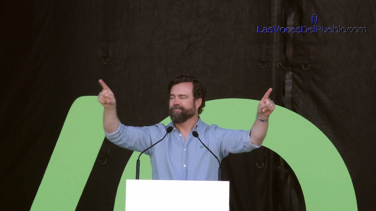 Discurso del núm. 2 de VOX por Barcelona, «mejor orador» del mitin de VOX en Cataluña