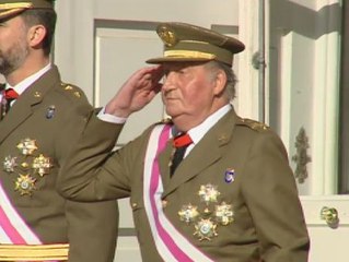 Una celebración con menos actos que otros años por la convalecencia del Rey