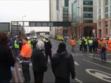 Dos fallecidos tras estrellarse un helicóptero en el centro de Londres