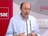 Rubalcaba propone un pacto de Estado frente al desempleo