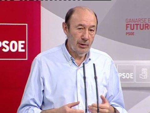 Rubalcaba propone un pacto de Estado frente al desempleo