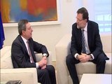 Mario Draghi felicita a España por sus progresos