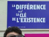 La derecha francesa marcha contra el matrimonio gay