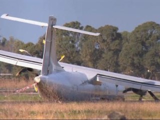 16 heridos tras un aterrizaje de riesgo en la ciudad italiana de Fiumicino