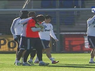 Euforia en el R.Madrid tras el 5 a cero en Mestalla.