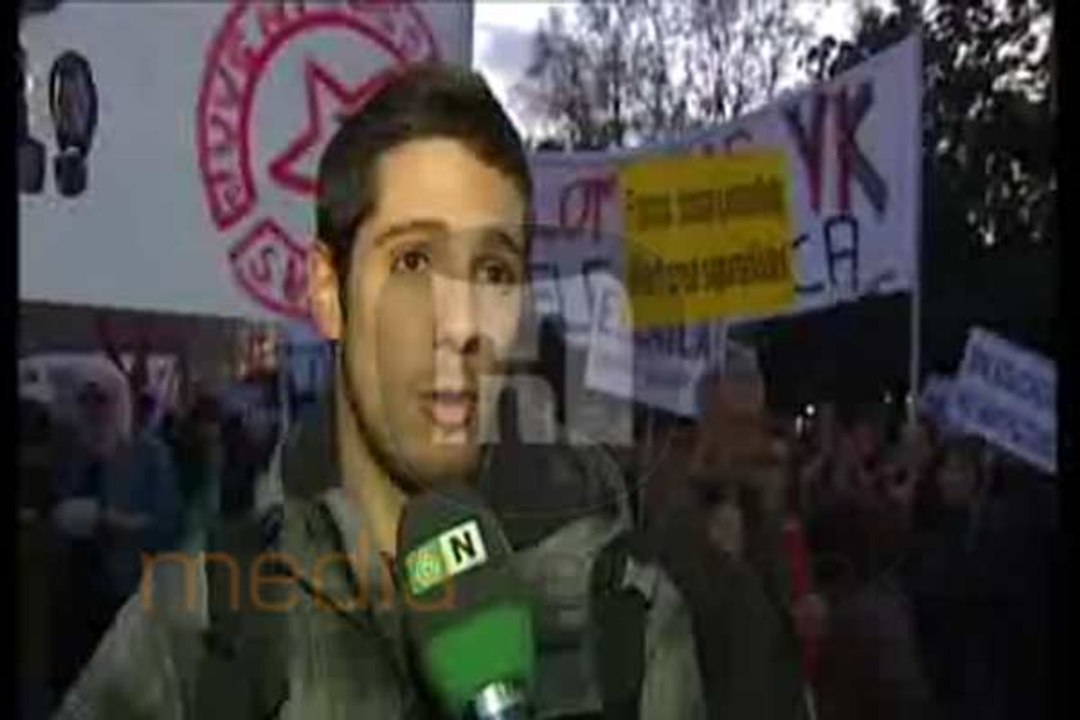 Las protestas contra la reforma de la educación inundan Madrid